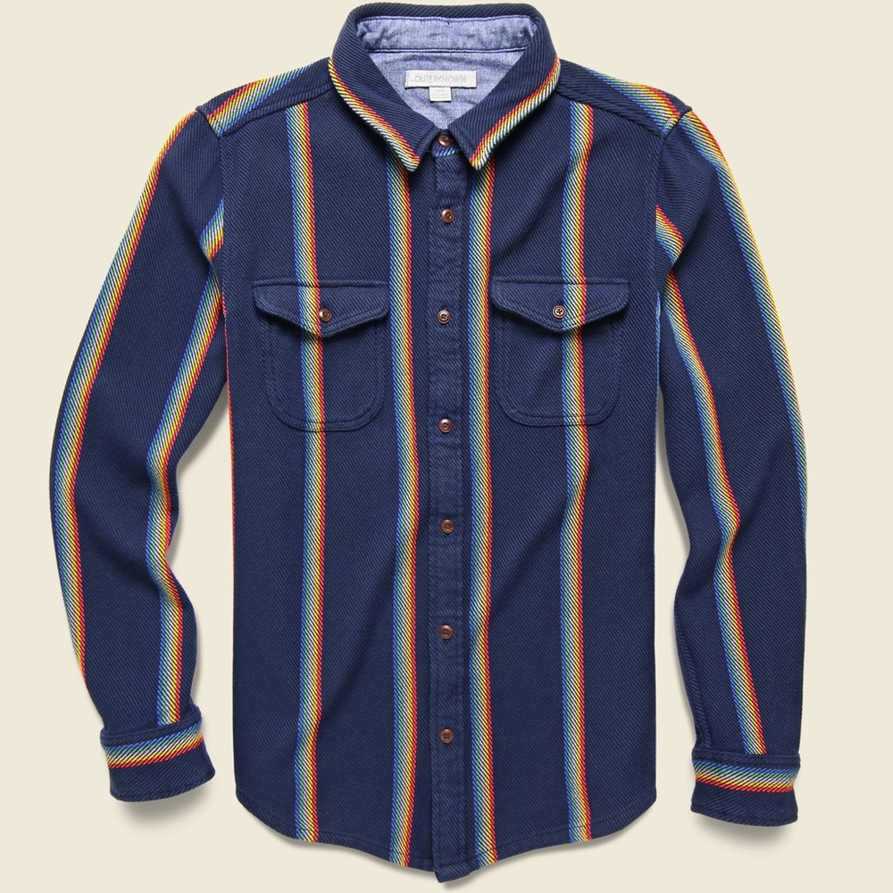 Outerknown blanket shirt Large